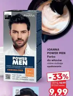 Kaufland JOANNA POWER MEN oferta