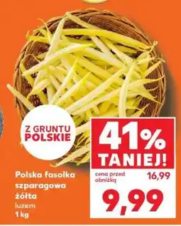 Kaufland Polska fasolka szparagowa żółta luzem 1 kg oferta
