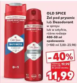 Kaufland OLD SPICE Żel pod prysznic lub Dezodorant oferta