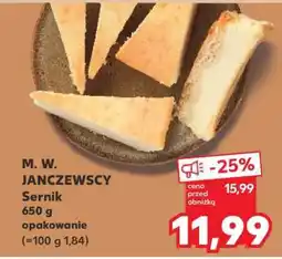 Kaufland M. W. JANCZEWSCY Sernik oferta