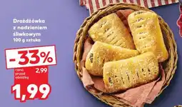 Kaufland Drożdżówka z nadzieniem śliwkowym 100 g sztuka oferta