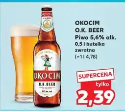 Kaufland OKOCIM O.K. BEER oferta