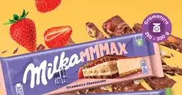 Dino Czekolada Milka MMMAX Strawberry Cheesecake oferta