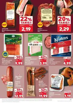 Kaufland Boczek wędzony parzony Sokołów oferta