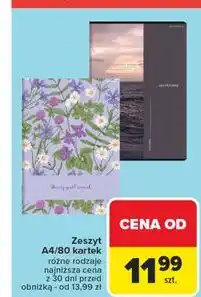 Carrefour Zeszyt a4/80k kratka oferta