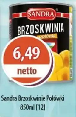 DUO-TES Sandra Brzoskwinie Połówki Levant oferta