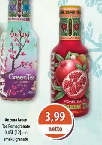 DUO-TES Arizona Green Tea Pomegranate green cola oferta