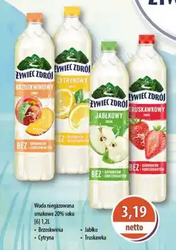 DUO-TES Woda niegazowana smakowa 20% soku Żywiec zdrój oferta