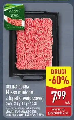 ALDI Mięso mielone z łopatki wieprzowej DOLINA DOBRA oferta