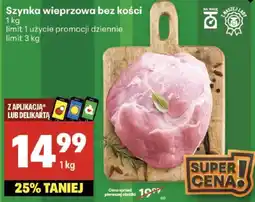 Delikatesy Centrum Szynka wieprzowa bez kości Delikatesy Centrum oferta