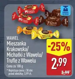 ALDI Mieszanka Krakowska/Michałki z Wawelu/Trufle z Wawelu oferta