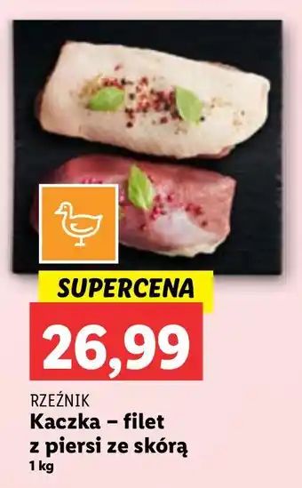 Lidl Kaczka - filet z piersi ze skórą Rzeźnik oferta