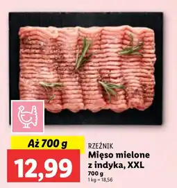 Lidl Mięso mielone z indyka XXL Rzeźnik oferta