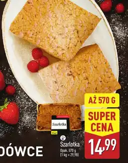 ALDI Ciasto Szarlotka ALDI oferta