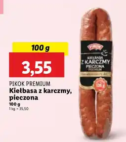 Lidl Kiełbasa z karczmy pieczona PIKOK PREMIUM oferta