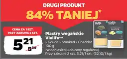 Netto Ser plastry wegańskie gouda, smoked, cheddar Violife oferta