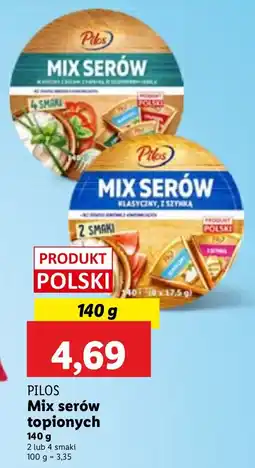 Lidl Mix serów topionych Pilos oferta