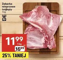 Delikatesy Centrum Żeberka wieprzowe trójkąty 1 kg Delikatesy Centrum oferta