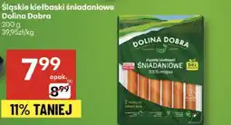 Delikatesy Centrum Kiełbaski śniadaniowe Dolina Dobra oferta