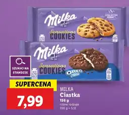 Lidl Ciastka Milka Sensations Cookies 156 g oferta