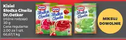 Netto Kisiel Słodka Chwila, różne rodzaje Dr.Oetker oferta