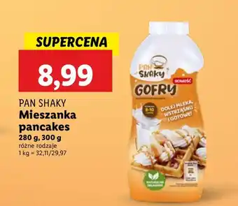 Lidl Mieszanka pancakes Pan Shaky oferta