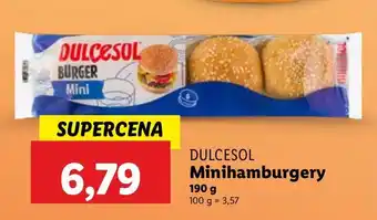 Lidl Minihamburgery Dulcesol oferta
