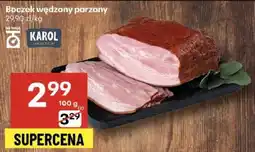 Delikatesy Centrum Boczek wędzony parzony Karol oferta
