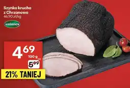 Delikatesy Centrum Szynka krucha z Chrzanowa Unimies oferta