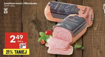 Delikatesy Centrum Luncheon meat z Mleczkowa Krawczyk oferta