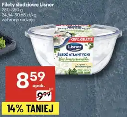 Delikatesy Centrum Filety śledziowe Lisner oferta