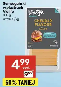Delikatesy Centrum Ser wegański Cheddar Violife oferta