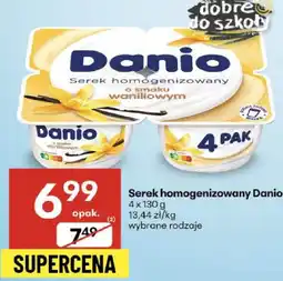 Delikatesy Centrum Serek homogenizowany Danio Danone oferta