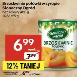 Delikatesy Centrum Brzoskwinie połówki w syropie Słoneczny Ogród oferta