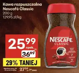 Delikatesy Centrum Kawa rozpuszczalna Nescafe Classic oferta