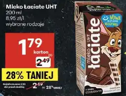 Delikatesy Centrum Mleko łaciate UHT Łaciate oferta