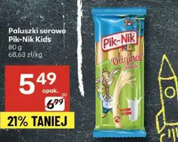 Delikatesy Centrum Paluszki serowe Pik-Nik Kids oferta
