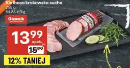 Delikatesy Centrum Kiełbasa krakowska sucha Olewnik oferta