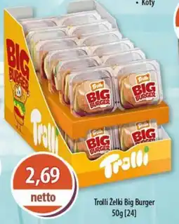 DUO-TES Trolli Żelki Big Burger Słodki mix oferta