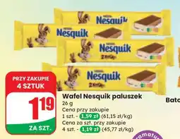 Dino Wafel Nesquik paluszek oferta