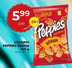 Duży Ben Chrupki Peppies bekon 100g Lorenz oferta