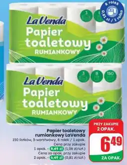 Dino Papier toaletowy rumiankowy LaVenda oferta