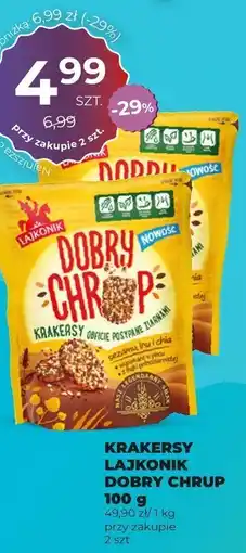 Duży Ben Krakersy Lajkonik Dobry Chrup 100g oferta