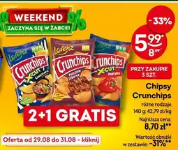 Żabka Chipsy Crunchips różne rodzaje oferta