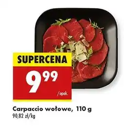 Biedronka Carpaccio wołowe 110 g oferta