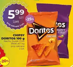 Duży Ben Chipsy Doritos Nacho, Sweet Chilli 100g oferta