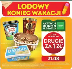 Żabka Lody Big Milk oferta