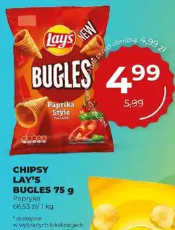 Duży Ben Chipsy Lay's Bugles Papryka Style 75g oferta