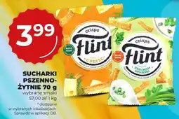 Duży Ben Sucharki Flint pszenno-żytnie wybrane smaki 70g oferta