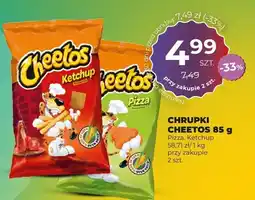 Duży Ben Chrupki Cheetos pizza, ketchup 85g oferta
